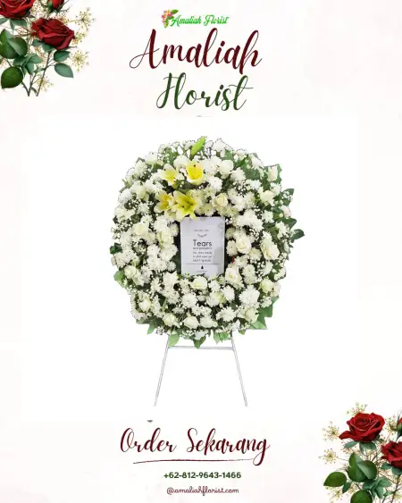 Krans Bunga Duka pelindung hewan