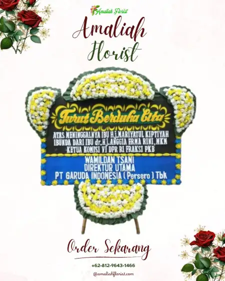 Papan Bunga Duka pelindung hewan